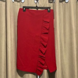 Rumba Red Pencil Skirt